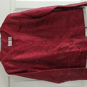 Chico's Red Jacket Chico's 1 US  small
